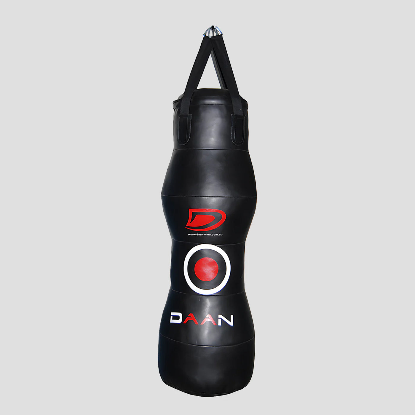 DAAN MMA Black Leather Floor to Ceiling Muay Thai Boxing Punching Bag