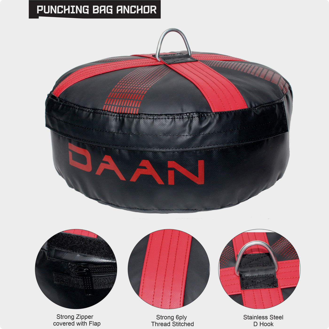 DAAN MMA Floor Anchor for Punch Bag Double end Speed Ball