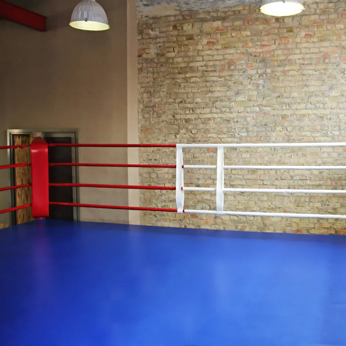 Blue Professional Boxing Ring Canvas – Heavy-Duty, 3X Reinforced, Non-Slip Mat for MMA, Boxing & Wrestling