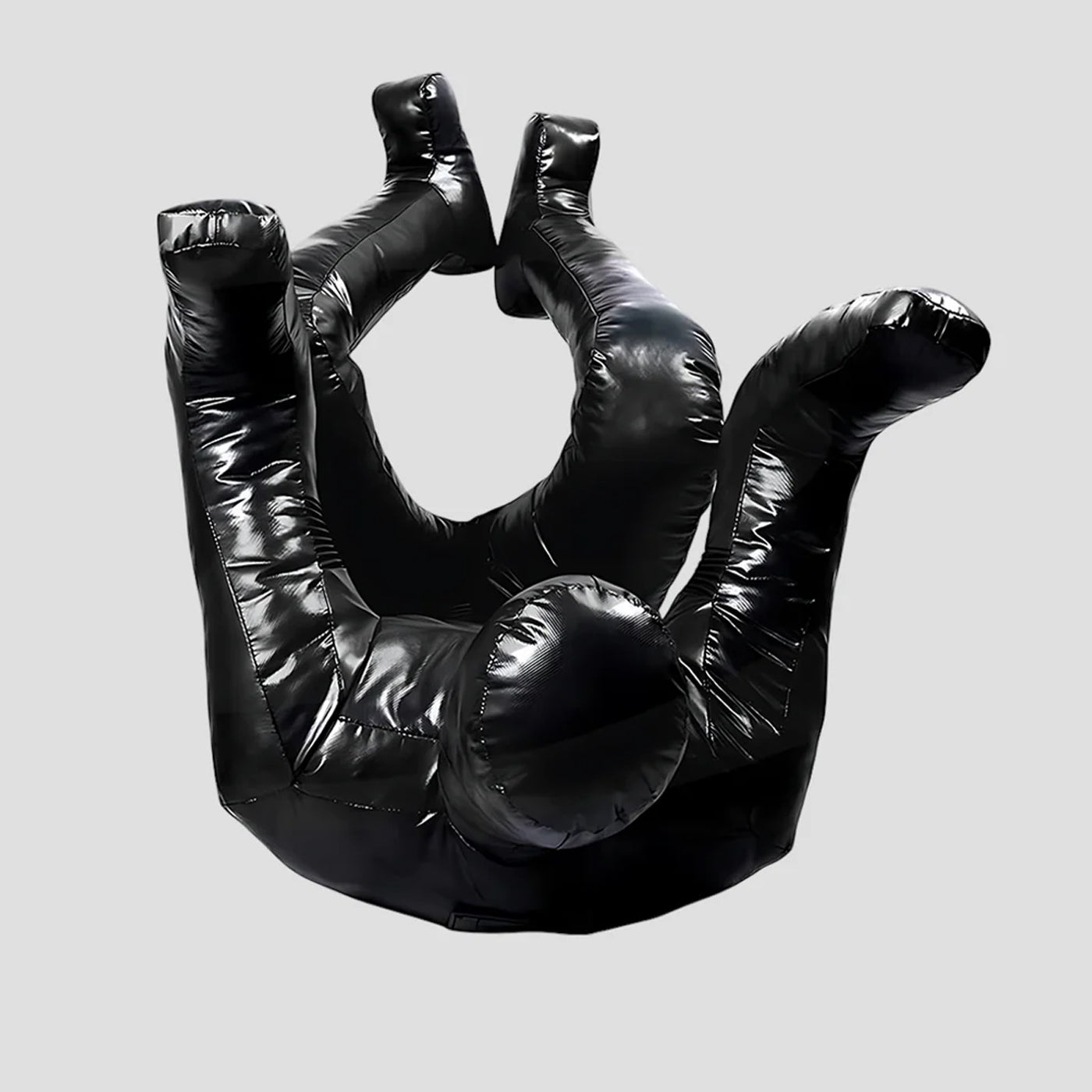 Premium Black Vinyl Spidy BJJ Grappling Dummy
