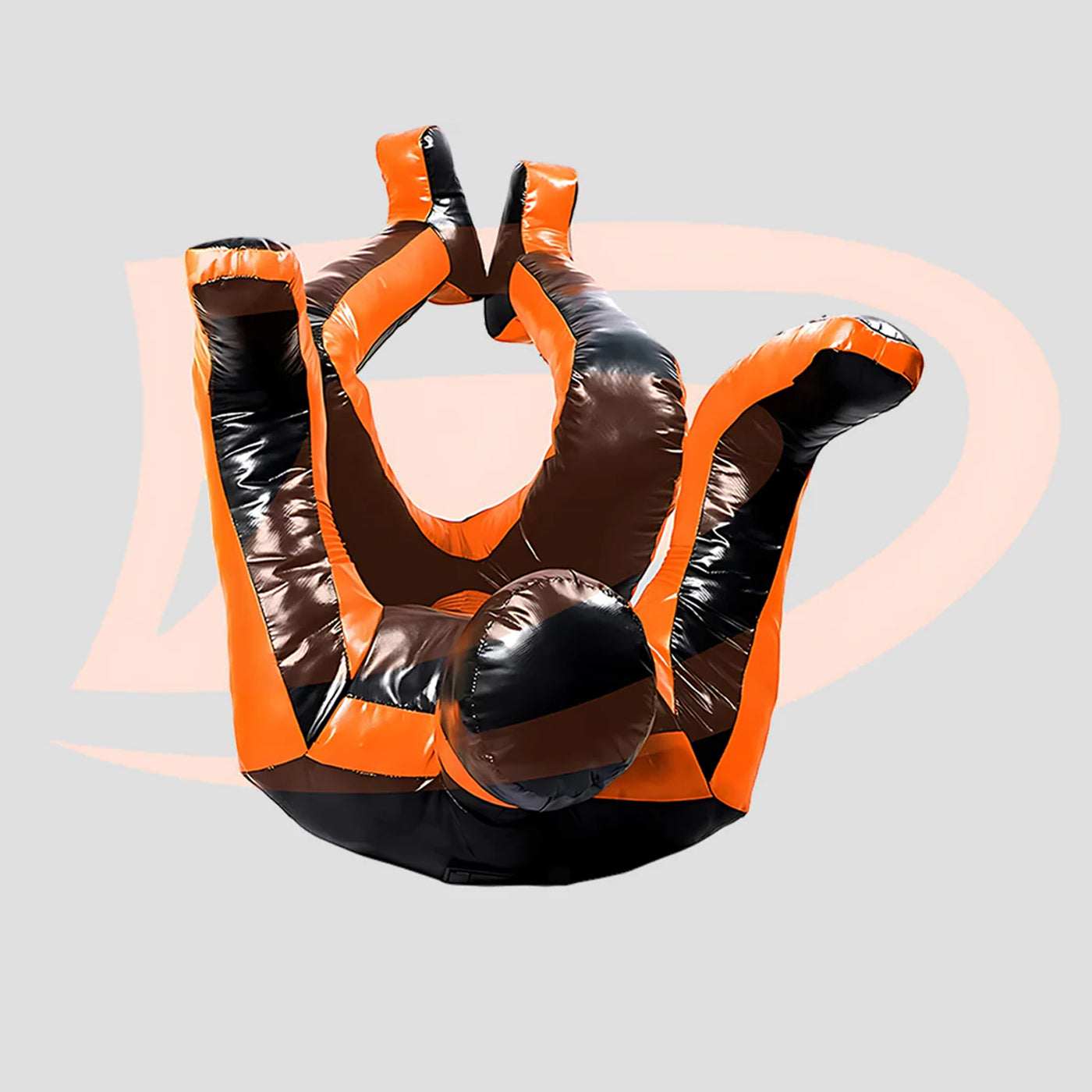 Premium Orange Vinyl Spidy BJJ Grappling Dummy