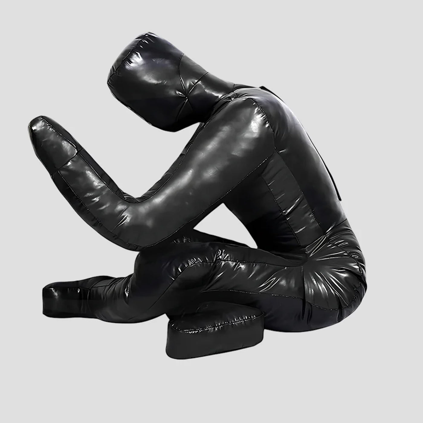 Premium Black Vinyl Spidy BJJ Grappling Dummy
