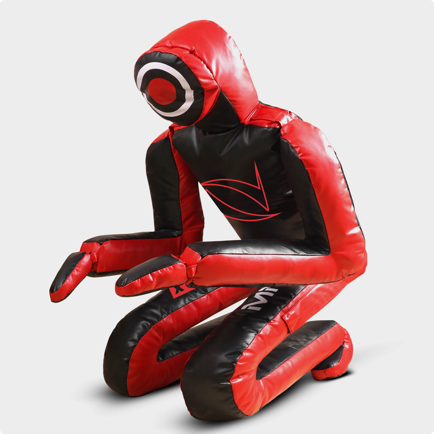 Spidy Pro Premium Red Vinyl BJJ Grappling Dummy