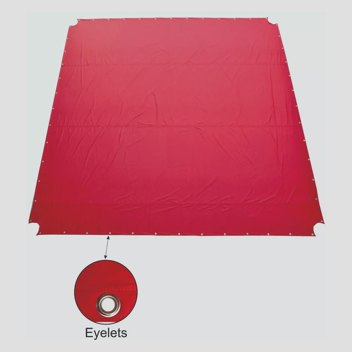 Ultimate Red Professional Boxing Ring Canvas