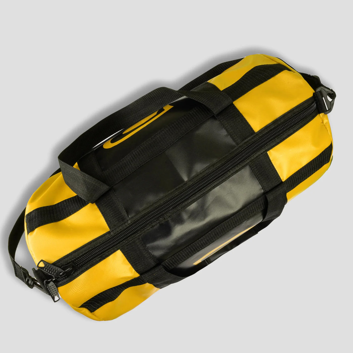 Vinyl Duffel Bag for Gym & Travel - Yellow