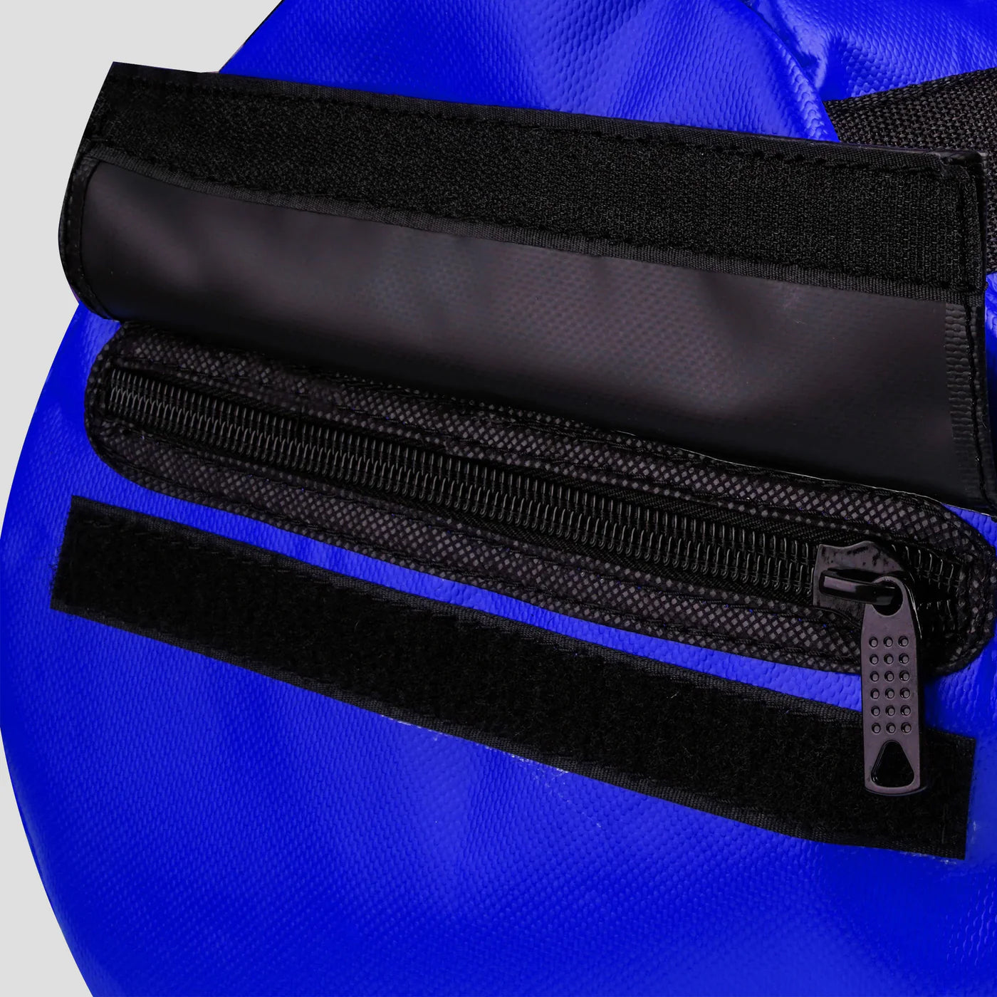 Vinyl Duffel Bag for Gym & Travel - Blue