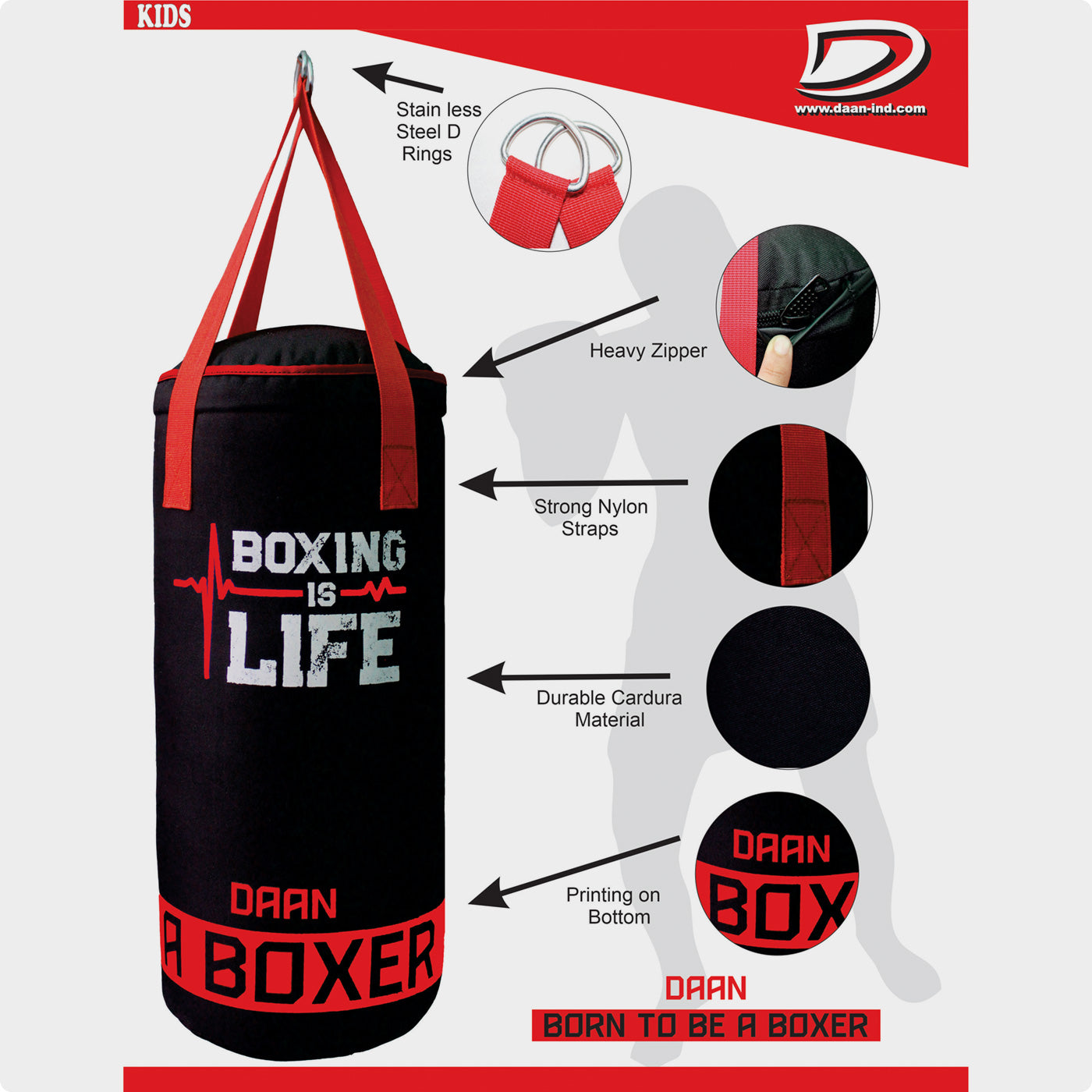 Kids Punching Bags & Miits