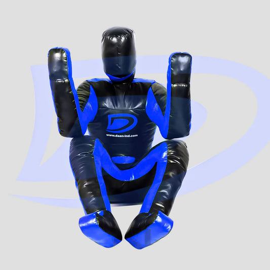Premium Blue Vinyl Spidy BJJ Grappling Dummy