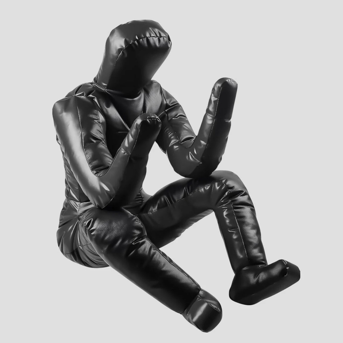 Premium Black Vinyl BJJ Grappling Dummy