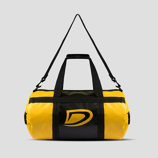 Vinyl Duffel Bag for Gym & Travel - Yellow