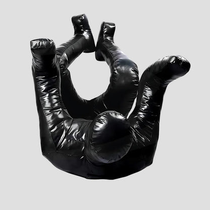Premium Black Vinyl Spidy BJJ Grappling Dummy