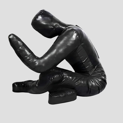 Premium Black Vinyl Spidy BJJ Grappling Dummy