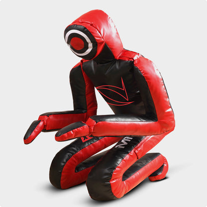 Spidy Pro Premium Red Vinyl BJJ Grappling Dummy