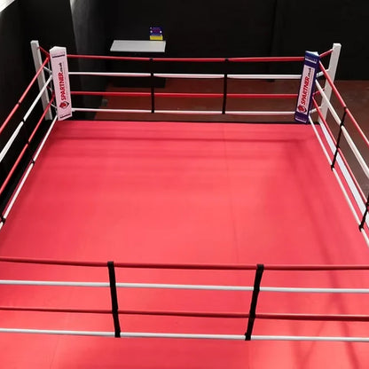 Ultimate Red Professional Boxing Ring Canvas