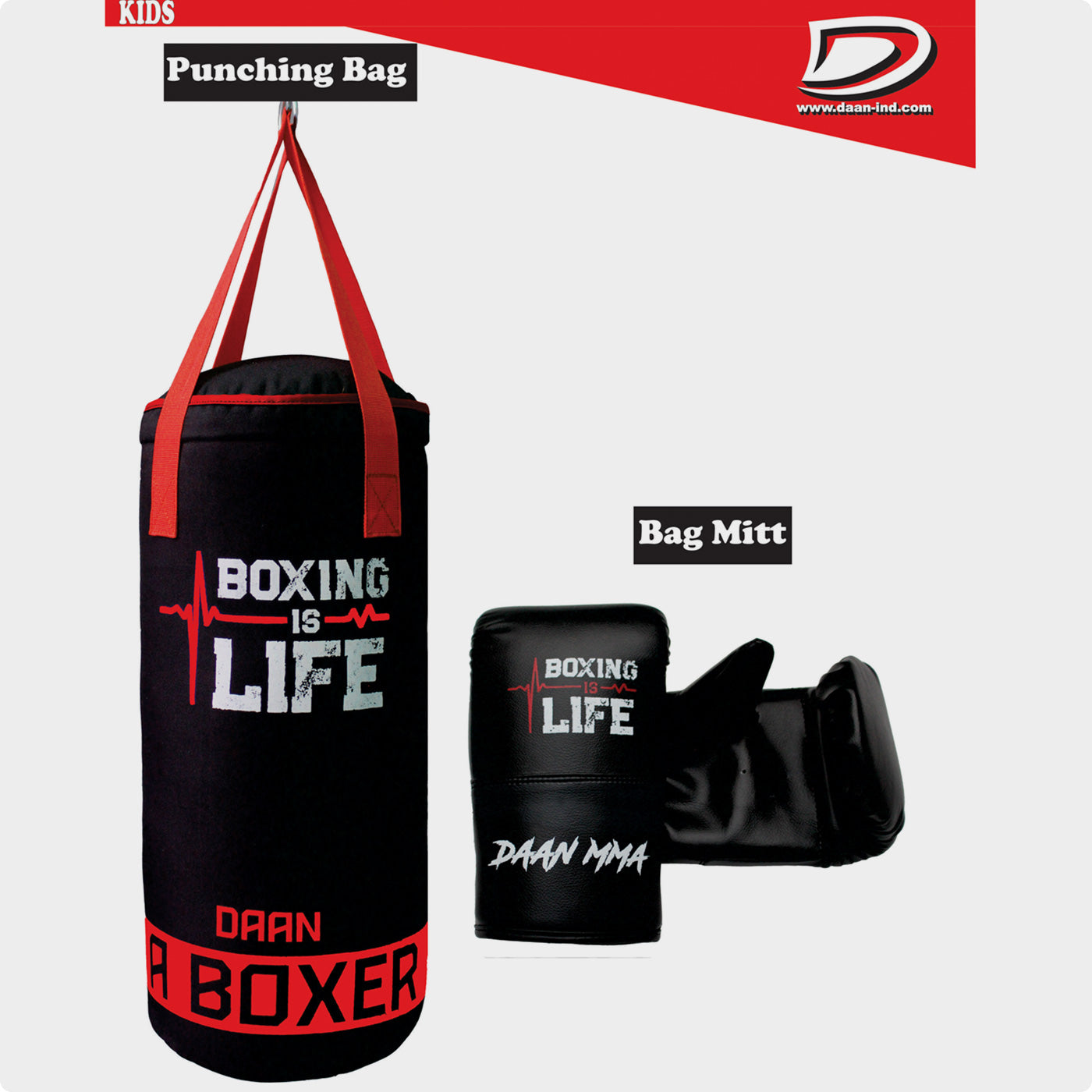 Kids Punching Bags & Miits