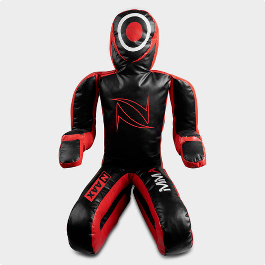 Spidy Pro Premium Red Vinyl BJJ Grappling Dummy